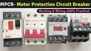 What is MPCB || Motor protection circuit breaker in Hindi || MPCB Vs MCB || Contactor Vs MPCB #mpcb