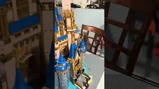 Ben has finished the Disney castle !!!! #disney #lego #legoland #legosets #disneycastle ￼