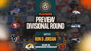 NFL Divisional Round Madness! 🔥 Broncos, 49ers, Texans & Rams | Club32 Recap (Divisional Weekend)