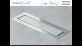 UK Easy Drain Aqua Jewels Design