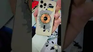 iPhone 12 Pro Max beck cover damage #youtube #iphonerepairing #appleiphone #liquiddamage