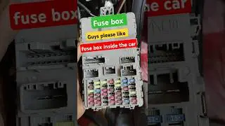 Fuse box | inside side fuse box | Second fuse box (fuse box inside the car!) अंदर फ्यूज बॉक्स! #fuse