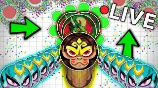 The OFFICIAL Agar.io Takeover Live Stream with TrueBizcuit!