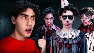 24 HORAS CON DISFRACES DE HALLOWEEN 🎃 | Leo Study