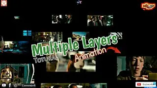 How to create Multiple Layers Animation with kinemaster