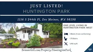 1116 S 244th Pl, Des Moines, WA 98198 MLS# 1552845 BrennerHill