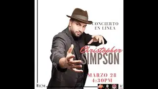 Concierto Estamos Contigo de Christopher Simpson