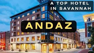 Andaz | Hotel Tour - Andaz Loft | Hyatt Hotel | World of Hyatt | Top place to stay in Savannah!