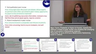 Preprints and peer review - feedback from the 14th Annual Meeting of ISMPP