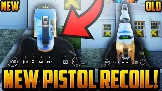NEW PISTOL RECOIL PATTERNS & ANIMATIONS! - RAINBOW SIX SIEGE - OPERATION WHITE NOISE DLC