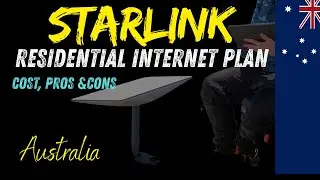 Starlink Residential Internet in Australia 🇦🇺Cost | Pros & cons | Facts