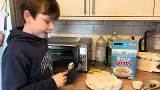 Making Easter chocolate nests with Sam, easy how to video.
