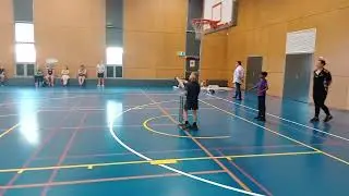 Kids Cricket Training in Onslow Western Australia. Trainer David Boon (Former Australian Cricketer)