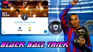 Best Black Ball Trick In Legends Italian Clubs #pes19mobile