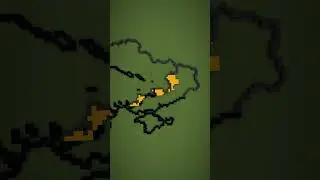 Medium Scale Ukraine Revamped #minecraft #ukraine #maps #flags #europe #geography