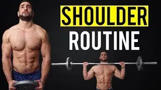 HOW TO STRENGTHEN YOUR SHOULDERS! - BODY BUILDING!