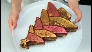 🔥 I Made a LUXURY Dubai-Style Chocolate Christmas Tree &mdash; Pistachio Filling Inside! 🍫✨