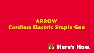 Become a DIY Pro with a Cordless Electric #staplegun