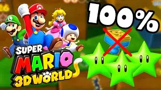 Mushroom-2 Spiky Mount Beanpole 🎪 Super Mario 3D World Switch + Wii U 🎪 All Green Stars + Stamp
