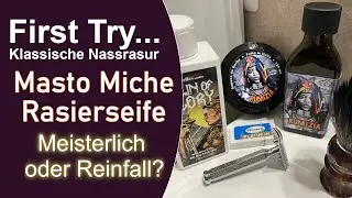 Zum ersten Mal: Mastro Miche Rasierseife im Test