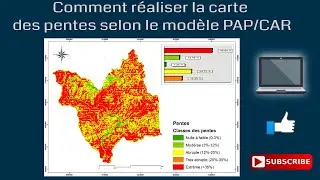 Comment réaliser la carte des pentes