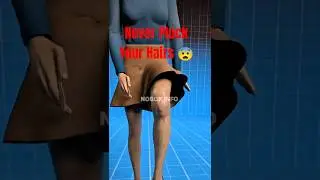 Why You Shouldn't Pluck Hairs 😨 #shorts  #facts