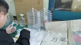 Laboratory Plastic Product Production and Inspection Process