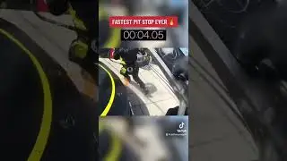 8.54 seconds is the fastest pit stop ever recorded in NASCAR history 💨