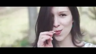 Sony A6300 slowmotion test - Czech girl in forest