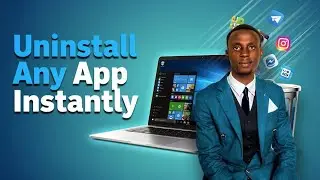 Shortcut to easily uninstall any apps on your PC