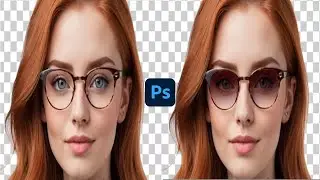 create a sun tint effect in glasses in photoshop, Photo Editing, Made Easy
