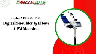 How To Use acco Shoulder & Elbow CPM Machine For Physiotherapy By MedicalBazzar