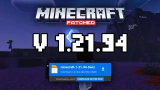 Minecraft patched 1.21.94 || New update support all devic