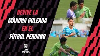 REVIVE la M&Aacute;XIMA GOLEADA del f&uacute;tbol peruano: Uni&oacute;n Comercio vs Sporting Cristal