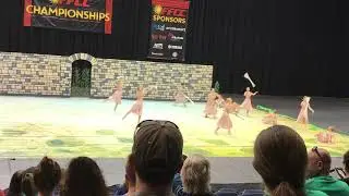 Northside Christian HS Winterguard 2019 The Garden FF