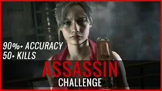 Resident Evil 2 - ASSASSIN CHALLENGE [RE.net Weekly Challenge] Claire A