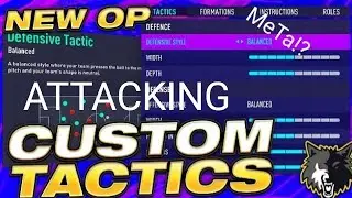 *INSANE* ATTACKING 4222 CUSTOM TACTICS - Fifa 22 ultimate team