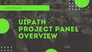 UiPath - Project Panel Overview