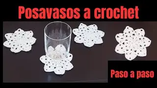 Posavasos a crochet fácil e ideal para principiantes