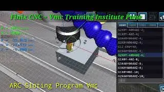 CNC Programming tutorial | Vmc programming tutorial | slots program in Vmc 