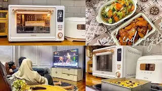 #mecookwithmecoo 24 HOURS WITH ME/ WEEK END FULL DI RUMAH/ MECOO PREMIUM DIGITAL OVEN/ BREAD PUDDING
