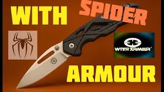With Armour Folding Knife Spider. G10 440C. ويذ آرمور العنكبوت @maxlvledc @witharmour25 