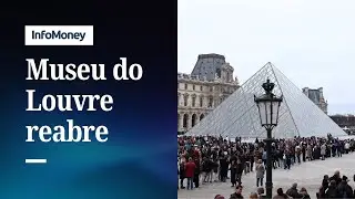 Louvre reabre parcialmente, mas funcion&aacute;rios votam por greve | InfoMoney News