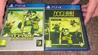 Nostalgamer 4K Unboxing Dogurai On Sony PlayStation Four PS4 Red Art Games Region Free