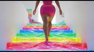 Which Crazy Staircase Would You Choose?! | Oddly Satisfying AI ASMR (Footsteps, No Talking)