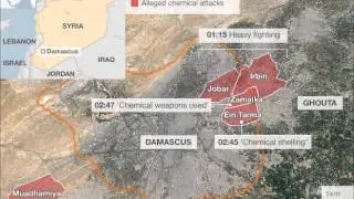 Syria - Chemical Wappon Attack - 21 8 2013
