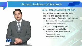 Social Impact Assessment (SIA) | Quantitative Research Methodology | SOC509_Topic013