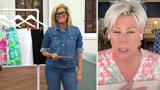 Belle by Kim Gravel Preppy French Terry Skort on QVC