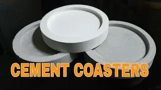DIY CEMENT COASTERS