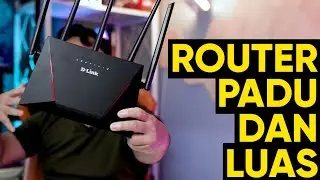 Router Wifi 6 Bajet Yang Coverage Luas Dengan Full Speed! Review D-Link AX3000 DIR-X3000Z
